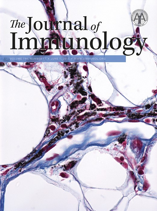 The Journal of Immunology Cover Image for Volume 194, Issue 11