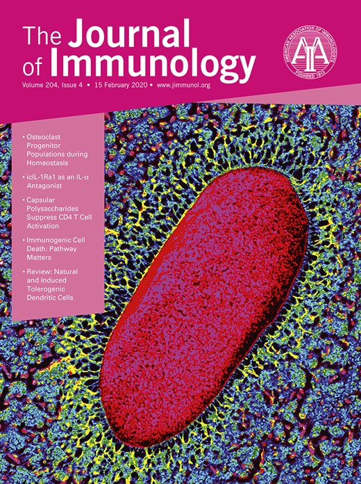 The Journal of Immunology Cover Image for Volume 204, Issue 4