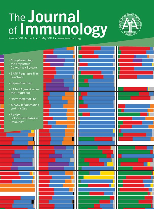 The Journal of Immunology Cover Image for Volume 206, Issue 9