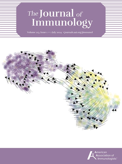 The Journal of Immunology Cover Image for Volume 213, Issue 1