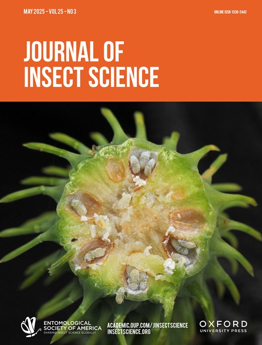 Journal of Insect Science Cover Image for Volume 25, Issue 3