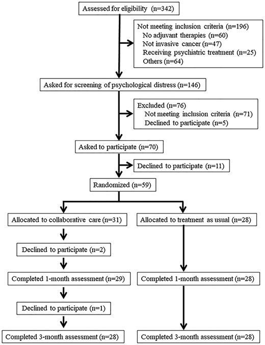 Patients’ flow.