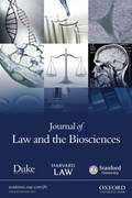 Journal of Law and the Biosciences Cover Image