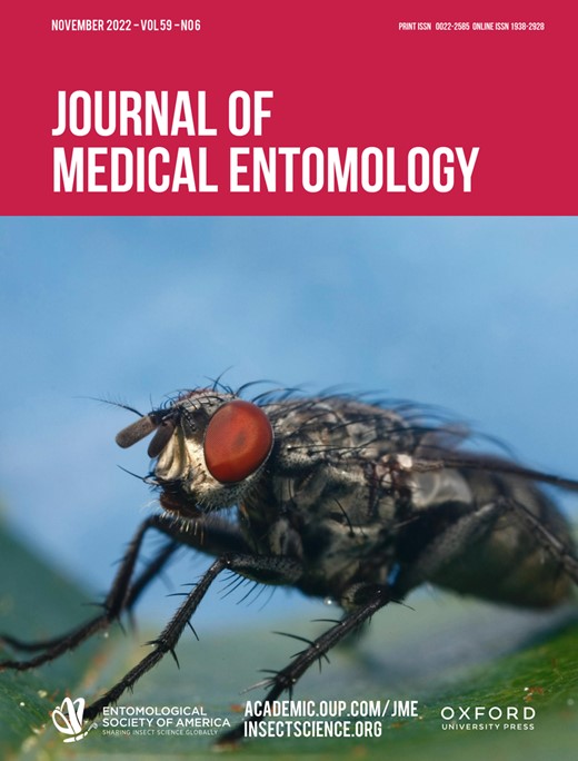 Journal of Medical Entomology Cover Image for Volume 59, Issue 6