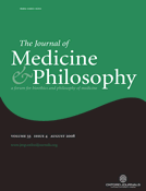 The Journal of Medicine and Philosophy: A Forum for Bioethics and Philosophy of Medicine Cover Image for Volume 33, Issue 4