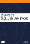 Journal of Global Security Studies Cover Image