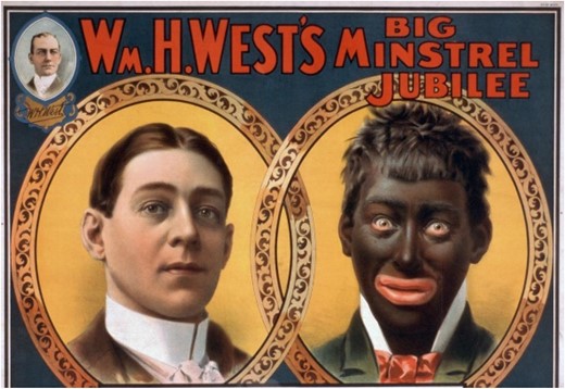 From National Museum of African American History & Culture, Billy Van, a minstrel and monologue comedian, circa 1900; permission to use granted because of age of image. Billy Van, a minstrel and monologue comedian. https://nmaahc.si.edu/blog-post/blackface-birth-american-stereotype