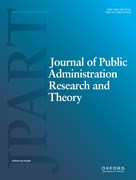 Journal of Public Administration Research and Theory Cover Image