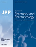 Journal of Pharmacy and Pharmacology Cover Image