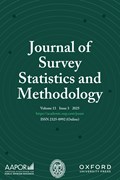 Journal of Survey Statistics and Methodology Cover Image