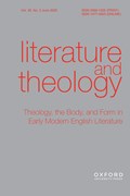 Literature and Theology Cover Image