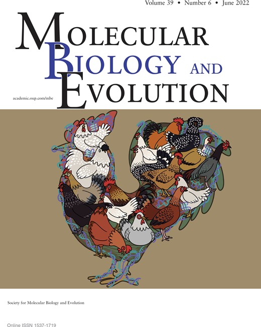 Molecular Biology and Evolution Cover Image for Volume 39, Issue 6