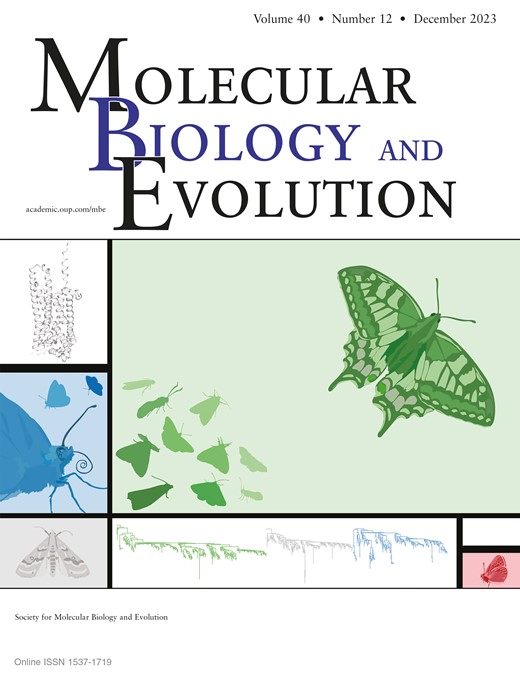 Molecular Biology and Evolution Cover Image for Volume 40, Issue 12