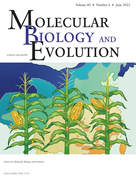 Molecular Biology and Evolution Cover Image for Volume 40, Issue 6