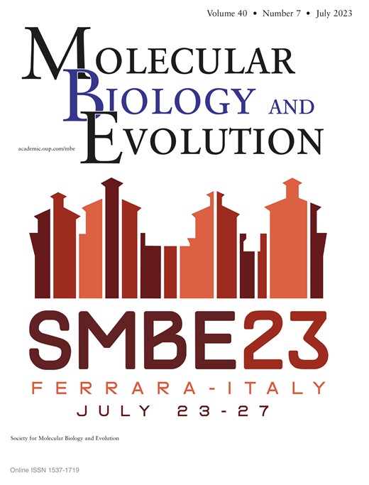 Molecular Biology and Evolution Cover Image for Volume 40, Issue 7