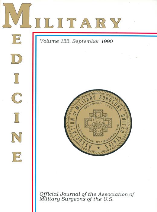 Volume 155 Issue 9 Military Medicine Oxford Academic