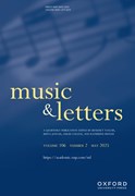 Music and Letters Cover Image