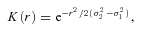 formula
