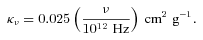 formula