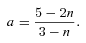 formula