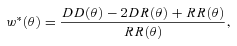 formula