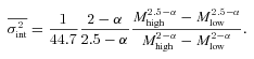 formula