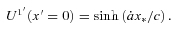 formula