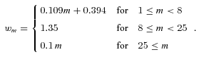 formula