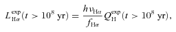formula