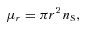 formula