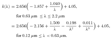 formula