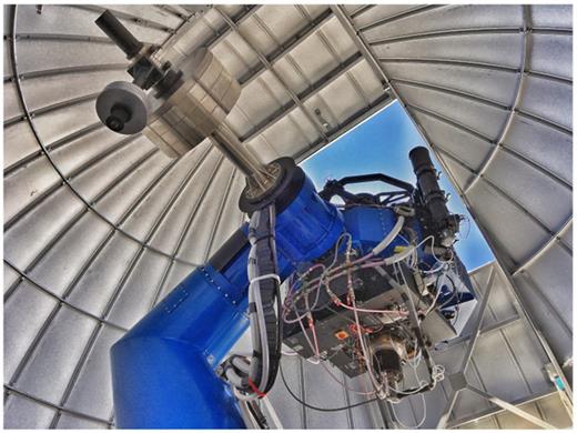 T80S and its wide-field camera.