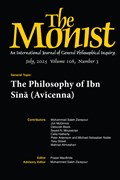 The Monist Cover Image