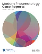 Modern Rheumatology Case Reports Cover Image