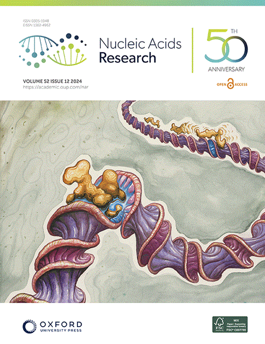 Nucleic Acids Research Cover Image for Volume 52, Issue 12