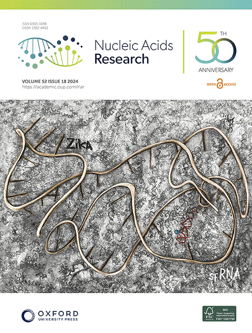 Nucleic Acids Research Cover Image for Volume 52, Issue 18
