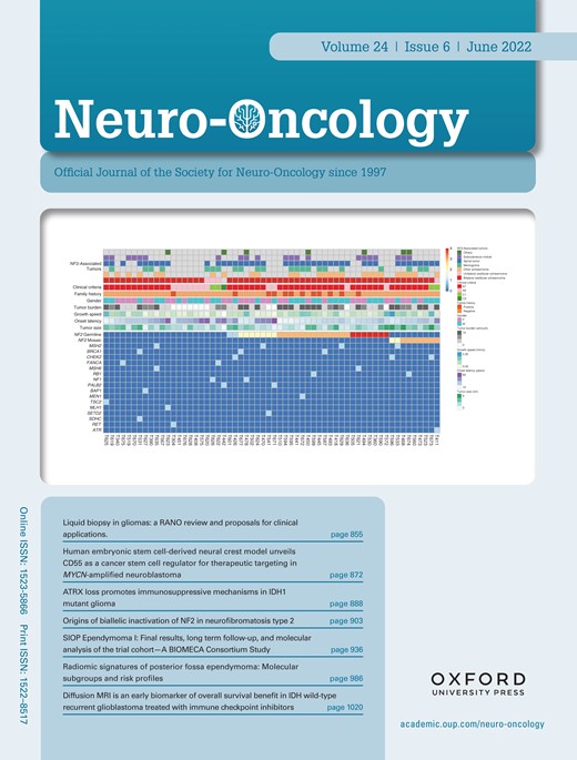 Neuro-Oncology Cover Image for Volume 24, Issue 6