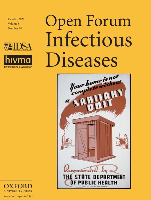 Open Forum Infectious Diseases Cover Image for Volume 8, Issue 10