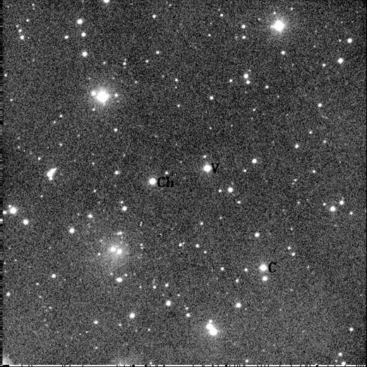 Observational image of GU Ori from 2005 February 6.