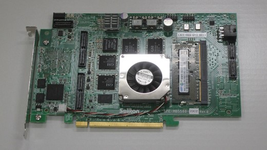 FPGA board, Expresso A5, manufactured by Soliton Systems.co., LTD. (Color online)