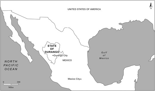 THE MEXICAN STATE OF DURANGO