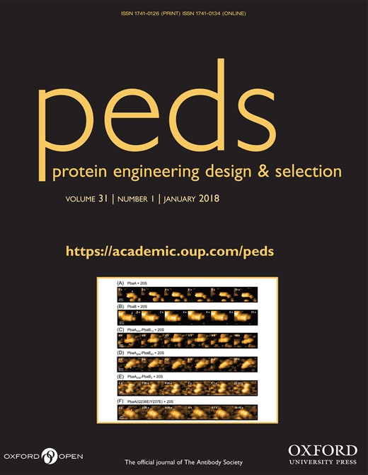 Protein Engineering, Design and Selection Cover Image for Volume 31, Issue 1