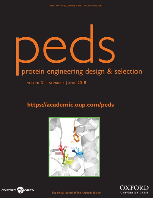 Protein Engineering, Design and Selection Cover Image for Volume 31, Issue 4
