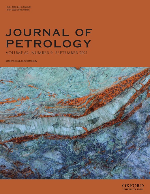 Journal of Petrology Cover Image for Volume 62, Issue 9
