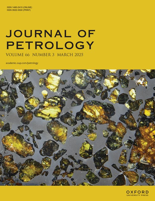 Journal of Petrology Cover Image for Volume 66, Issue 3