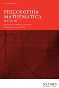 Philosophia Mathematica Cover Image
