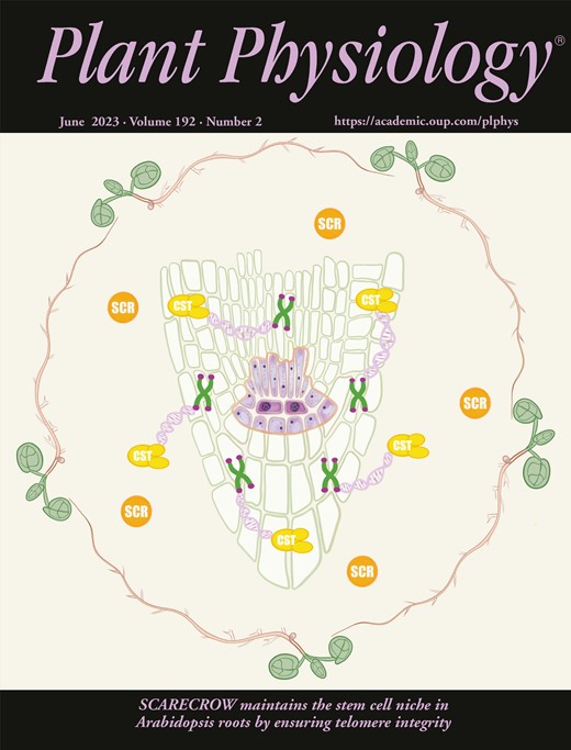 Plant Physiology Cover Image for Volume 192, Issue 2