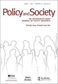 Policy, Organization and Society Cover Image for Volume 15, Issue 1