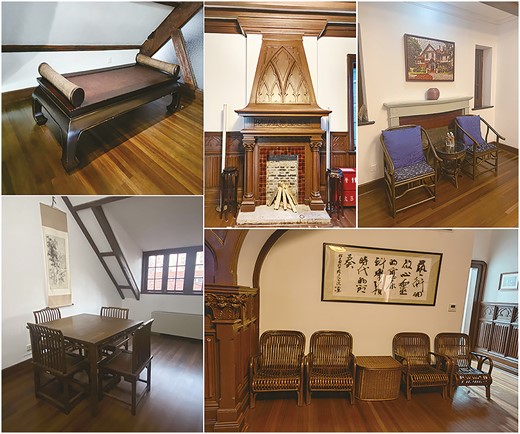 Chinese furniture in SIAS.