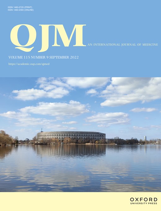 QJM: An International Journal of Medicine Cover Image for Volume 115, Issue 9